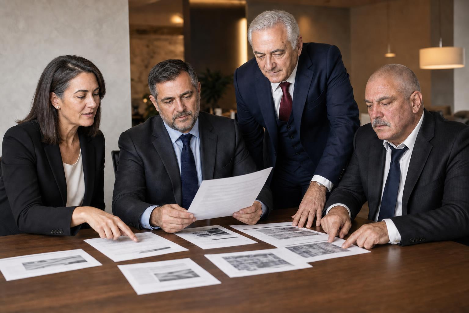 IntiLex attorneys reviewing a case